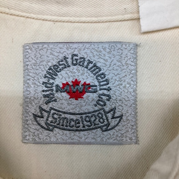 Vintage Mid-West Garment CO Canada XXL Western Embroidered Shirt Cotton - Picture 5 of 12